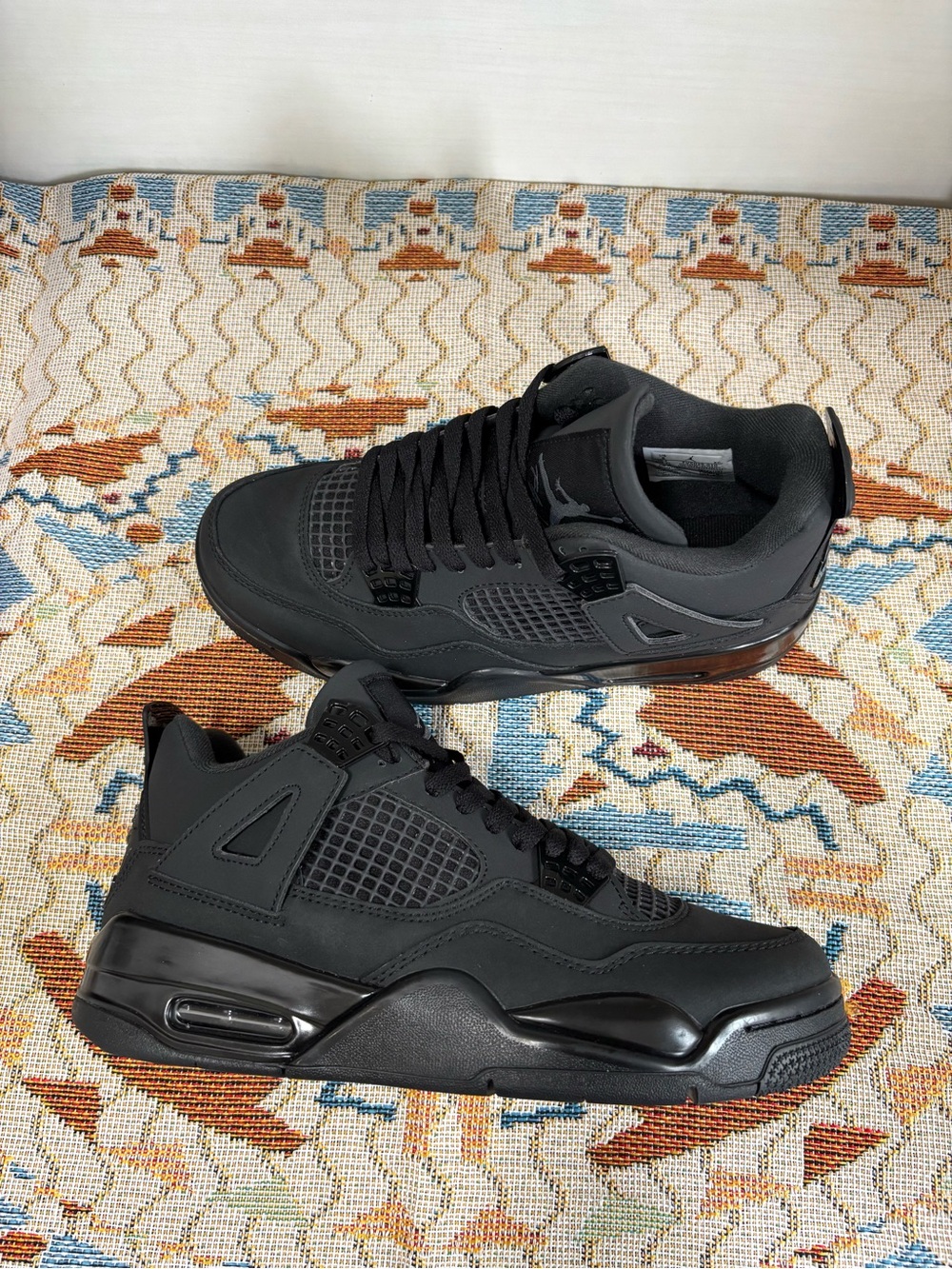 Jordan 4 Retro Black Cat (2025 Version) - Men’s Athletic Shoes Sneakers - Picture 3 of 8